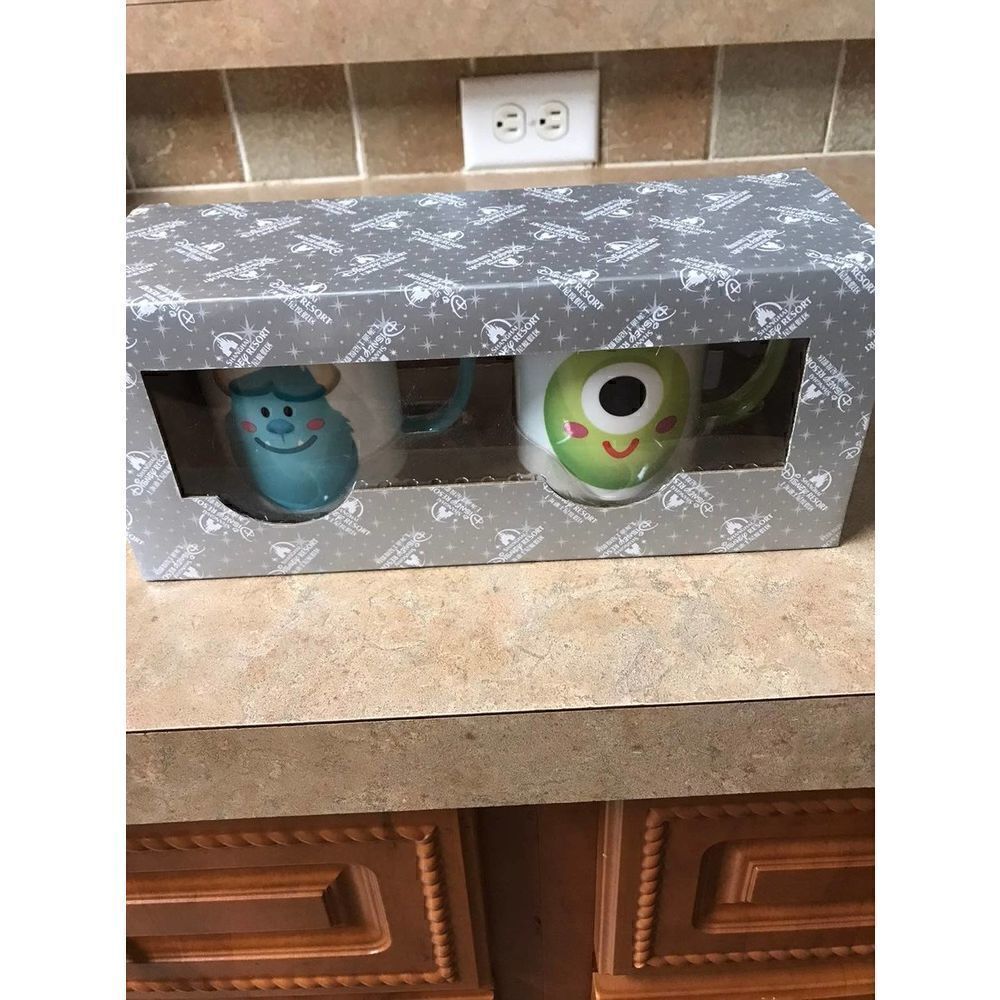 New Disney Shanghai Monster's Inc collectable mug set